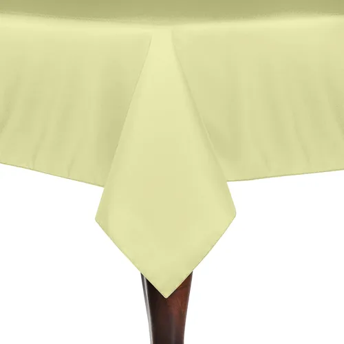 Miniatura 13 de Ultimate Textile -2 Pack- 48 x 72-Inch Rectangular Polyester Linen Tablecloth, Acid Green