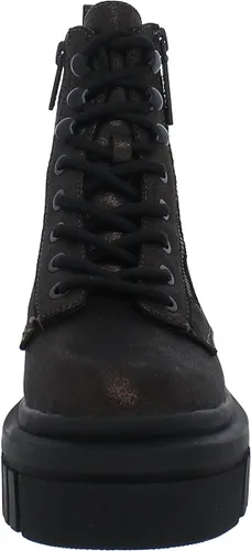 Miniatura 3 de GUESS Botas Ferina de piel sintética con cremallera y cordones para mujer