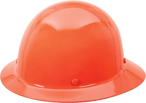 Miniatura 8 de MSA Skullgard Casco Duro de Ala Completa con Suspensión - Tapa Sin Ranuras, Hecho de Resina Fenólica, Cargas de Calor Radiante hasta 350°F, Casco