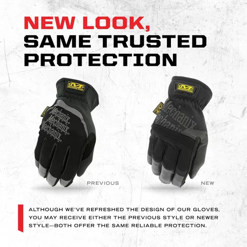 Miniatura 5 de Mechanix Wear: FastFit Work Glove with Elastic Cuff for Secure Fit, Performance Gloves for Multi-purpose Use