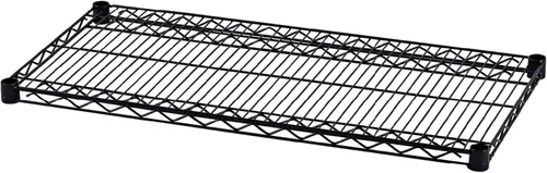 Miniatura 13 de Alera Paquete de 2 estantes adicionales para estanterías de alambre, 36 x 24 pulgadas, NSF, acero, acabado plateado, entornos húmedos y secos