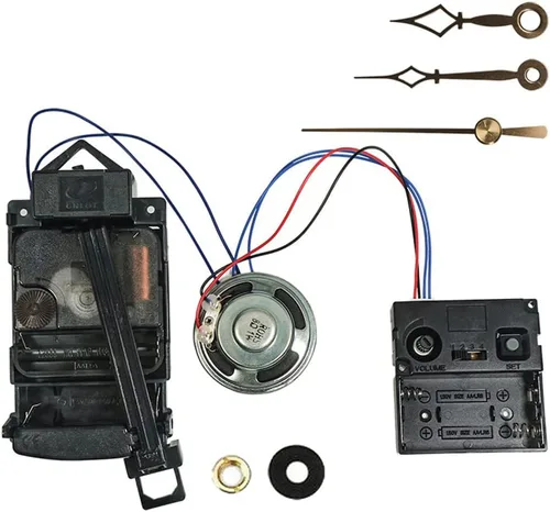 Miniatura 7 de Eforcase Caja de música Movimiento Mecanismo musical DIY 12888 Reloj de cuarzo Movimiento Piezas de reparación de repuesto para cajas de música DIY