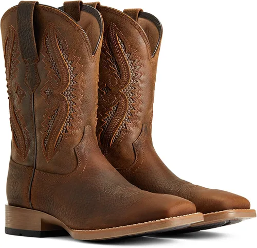Miniatura 4 de Ariat Rowder Venttek 360 - Botas de punta cuadrada para hombre, color azul, marrón