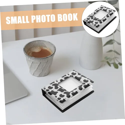 Miniatura 7 de Holibanna Álbum de colección de postales, portarretratos portátil, diseño transparente para álbumes familiares, almacenamiento de fotos