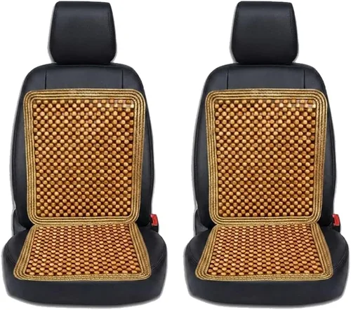 Miniatura 8 de ZONETECH Cojín para Asiento de Conductor de Madera con Cuentas - Protector de Asiento Universal Masajeador Cómodo para Coche con Alta Ventilación