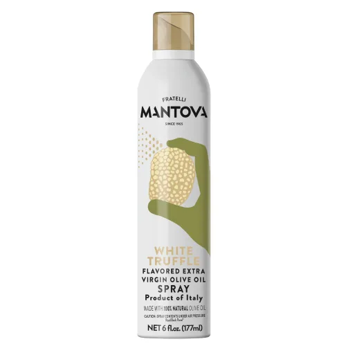 Miniatura 20 de Mantova Spray de Aceite de Oliva Extra Virgen Sabor Chile 8 oz. Botella de Aerosol - Controla la Cantidad de Aceite - Ideal para Ensaladas y Cocina