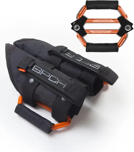 Miniatura 58 de GPCA GP-Grip PRO - Asa de agarre para Jeep Wrangler JL JK Sports/Sahara/Freedom/Rubicon X Unlimited X 2DR/ 4DR 2007-2020 con barras de rodillo de 3