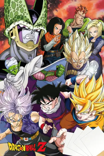 Miniatura 8 de Dragonball Z - Póster de serie de TV (serie de celdas - personajes) (tamaño: 24" x 36")