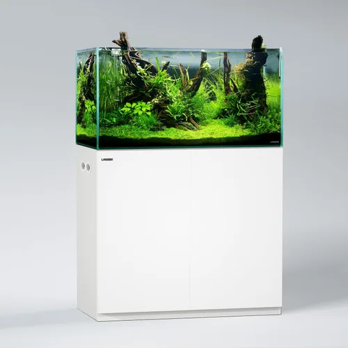 Miniatura 13 de Landen Soporte de madera para acuario y gabinete para tanque de hasta 20 galones, soporte de tanque de agua salada y reptil de peces, alfombrilla