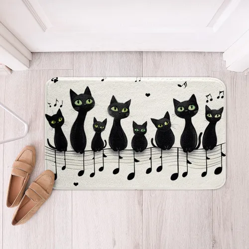Miniatura 18 de Alfombra de baño de guitarra roja, antideslizante con música hip pop, decoración del hogar, para interiores y niñas, diseño de guitarra roja, tapete