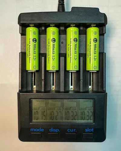 Miniatura 3 de Batería recargable AA Ni-MH de 1.2 V, batería recargable AA 900mAh 1.2V precargada, alta capacidad para luces solares al aire libre, lámparas