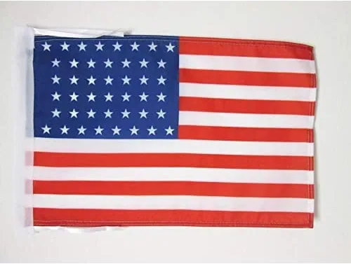 Miniatura 1002 de Bandera de México AZ FLAG, 45.7 x 30.5 cm, con cordones - Pequeñas banderas mexicanas de 30 x 45 cm - Bandera de 45.7 x 30.5 cm