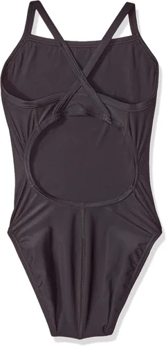 Miniatura 2 de Speedo Traje de baño de una pieza para mujer PowerFlex Flyback liso colores de equipo adulto