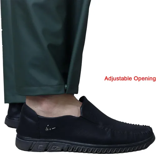 Miniatura 4 de RainRider Pantalones de lluvia con peto de trabajo para hombres y mujeres, pantalones resistentes al agua, pantalones de trabajo, overol de pesca
