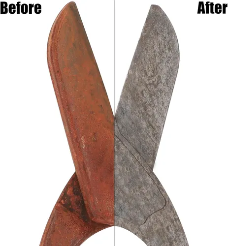 Miniatura 5 de Cepillo de alambre con raspador para eliminar pintura y óxido, paquete de 2 cepillos versátiles de cerdas de acero inoxidable para limpiar manchas