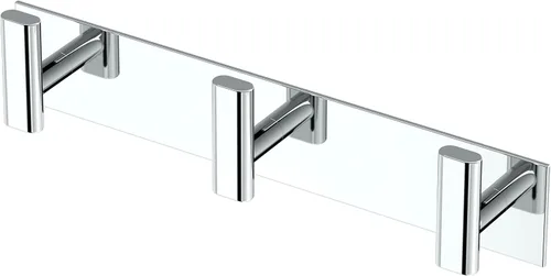 Miniatura 6 de Gatco 1287MX Elevate - Gancho triple rectangular con 3 ganchos, gancho montado en la pared para toallas y batas de baño, 11 pulgadas de ancho, negro