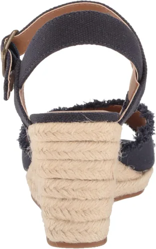 Miniatura 3 de Lucky Brand Sandalias de cuña Mindra para mujer, Azul