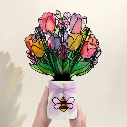 Miniatura 15 de Lovepop Ramo de Flores de Papel Desenfundable de Todos los Días para Ella y Él - Tarjetas de Felicitación 3D para Niños, Niñas, Hombres, Mujeres