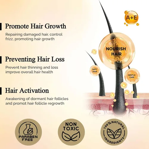 Miniatura 2 de Aceite de batana orgánico para el crecimiento del cabello de Honduras 100% crudo, sin refinar, puro Brillo de cabello para el cuidado del cuero