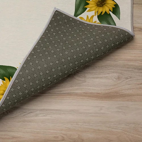 Miniatura 6 de Dalyn Rugs Kendall KE17 - Alfombra beige de 3 x 5 pies, fácil de limpiar, lavable a máquina, no se desprende, para dormitorio, sala de estar