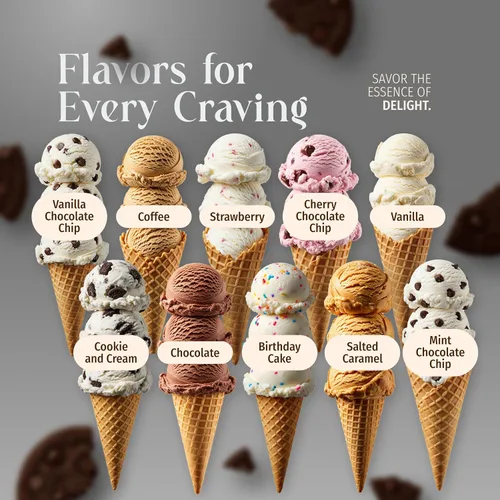 Miniatura 5 de Triple Scoop - Mezcla de helado de galletas y crema prémium para hacer helados. Simple, fácil, delicioso. De mezcla gourmet a máquina en 5 minutos