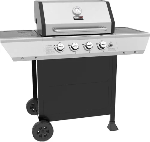 Miniatura 12 de Royal Gourmet GA5406TS - Parrilla de gas propano de 5 quemadores con quemador lateral y quemador de sellado, parrilla de barbacoa de gas