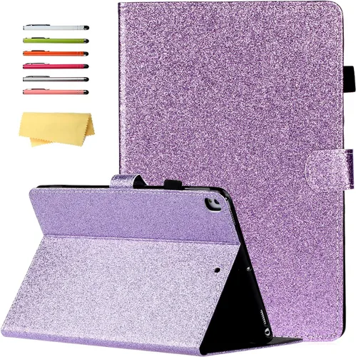 Miniatura 18 de Para Apple iPad de 9ª/8ª/7ª generación de 10.2 pulgadas (2021/2020/2019), cubierta trasera transparente de TPU a prueba de golpes