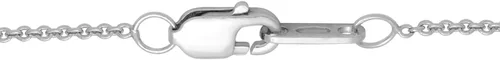 Miniatura 3 de Collar de plata fina con colgante del símbolo del infinito, con diamantes blancos y negros (13 de peso total de quilates), 18 pulgadas.