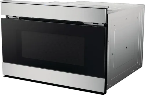 Miniatura 4 de SHARP SMD2489ES Horno de microondas inteligente tipo cajón con apertura Easy Wave, 24 pulgadas, 1.2 pies cúbicos, 950 vatios, panel de control