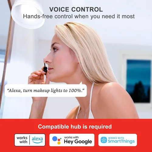 Miniatura 9 de Sengled - Bombillas inteligentes Zigbee, requiere un concentrador inteligente, funciona con SmartThings y Echo con concentrador incorporado, control