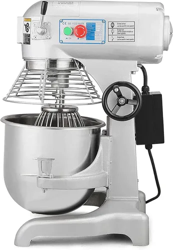 Miniatura 3 de Mezclador comercial de alimentos mezclador de pie 11QT máquina de amasado de masa 3 velocidades ajustables con tazón de acero inoxidable 304