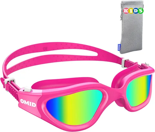 Miniatura 18 de OMID Kids Swim Goggles, P2mini Polarized Swimming Goggles Comfortable for Age 6-14