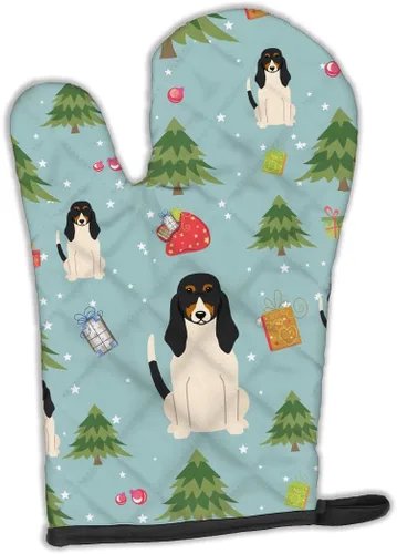 Miniatura 143 de Caroline's Treasures BB2732OVMT Dog House Collection Border Collie - Guante de horno grueso resistente al calor para sartenes calientes y horno