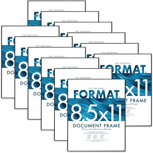 Miniatura 18 de MCS Marco de formato Room Essentials - 8.5x11' (negro)