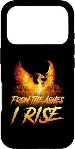 Miniatura 29 de Funda de regalo motivacional para iPhone 13 Pro Max From the Ashes I Rise Phoenix Bird