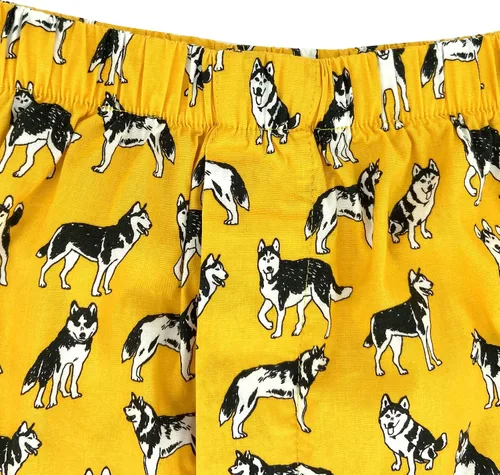 Miniatura 4 de ROCK ATOLL Calzoncillos tipo bóxer de algodón con estampado novedoso y llamativo para hombre