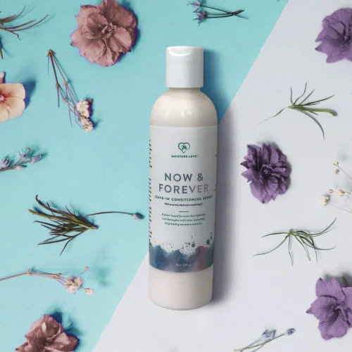 Miniatura 5 de Now & Forever Sérum acondicionador sin enjuague para cabello rizado. Hidrata, suaviza tus rizos. Hidrata, desenreda tu cabello y antiencrespamiento.