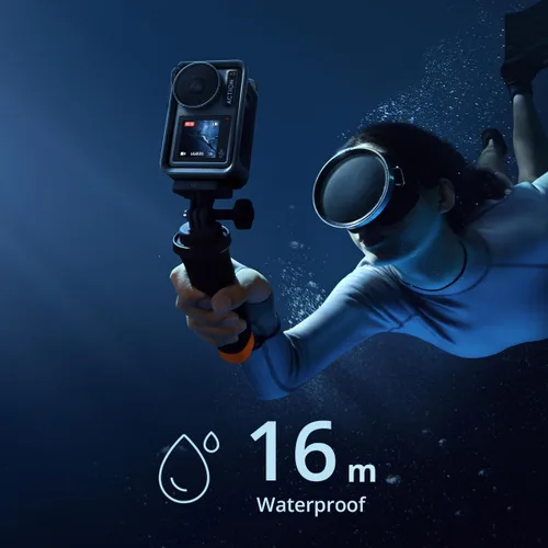 Miniatura 4 de DJI Osmo Action 3 Combo de aventura, cámara de acción impermeable con 4K HDR, profundidad de color de 10 bits, HorizonSteady, resistente al frío