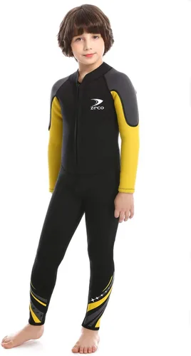 Miniatura 2 de ZCCO - Traje de neopreno para niños, traje de baño de 2.5 mm para adolescentes, traje de baño de cuerpo completo para niños y niñas, traje de baño