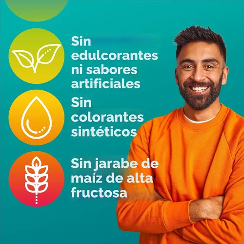 Miniatura 7 de Centrum Gomitas multivitamínicas para hombre, sabores de frutas tropicales hechas de sabores naturales, 100 unidades, suministro para 50 días
