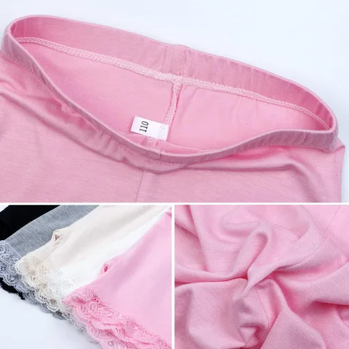 Miniatura 7 de BOOPH Ropa interior corta de encaje para niñas ropa interior para jugar o ropa