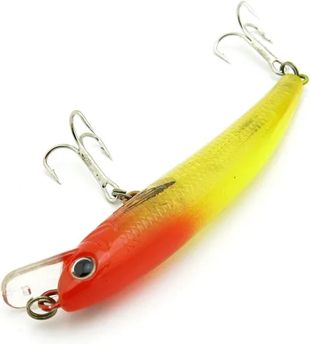 Miniatura 2 de Señuelos de pesca Crankbait Agua dulce Agua Salada Grueso Mar Manivela Ganchos Aparejos Bass Jerk Baits peche leurres Angelkoder YB-70-B01 2.756 in