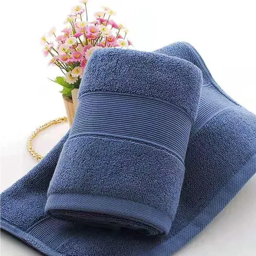 Miniatura 3 de RUIBOLU Juego de 2 toallas de mano para baño, toallas de mano de algodón ultra suaves y altamente absorbentes, tamaño 14 x 30 pulgadas, toallas