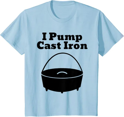 Miniatura 8 de I Pump - Camiseta de hierro fundido para cocinar al horno holandés