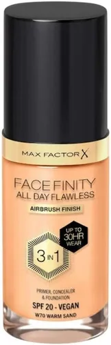 Miniatura 24 de Max Factor Facefinity - Base de maquillaje 3 en 1 All Day Flawless SPF 20#092 Canela, 7.05 onzas