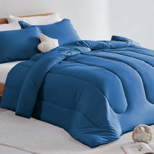 Miniatura 8 de SLEEP ZONE Juego de edredón de 2 piezas para niños y niñas, resistente a la decoloración, lavable a máquina, cohete espacial