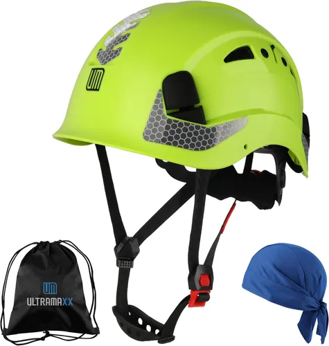 Miniatura 11 de UM ULTRAMAXX Safety Helmet Hard Hat, ANSI Z89.1 Approved Lightweight Vented Work Helmet, 6-Point Adjustable Ratchet Suspension Hardhat Ideal for