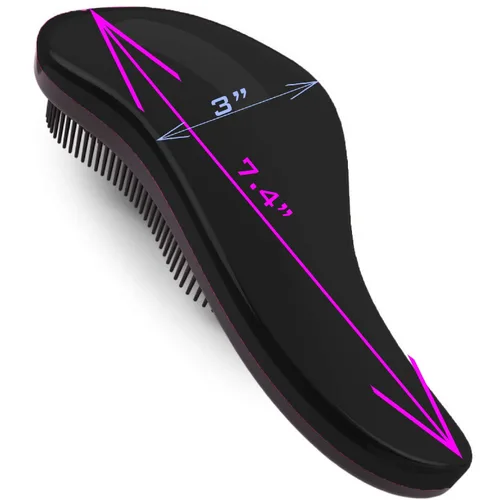 Miniatura 3 de 79STYLE 3 piezas de cepillo desenredante Naturals desenredante peine para el cabello se desliza a través sin dolor sin enredos para mujeres hombres