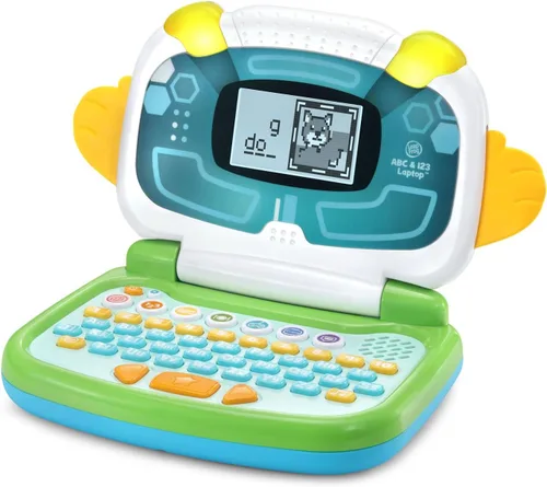 Miniatura 2 de LeapFrog ABC y 123 Laptop para preescolares de 3 a 7 años, color verde