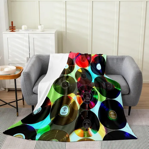 Miniatura 34 de jejeloiu Cute Mushroom Decor Plush Throw Blanket, For Kids Boys Girls 40"x50" Botanical Plants All Season,Bed Blanket Cartoon Mushrooms Flannel